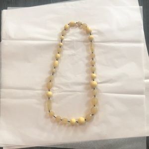 Jcrew yellow necklace